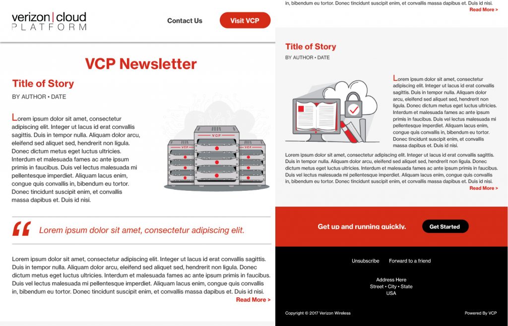 VCP Email Newsletters